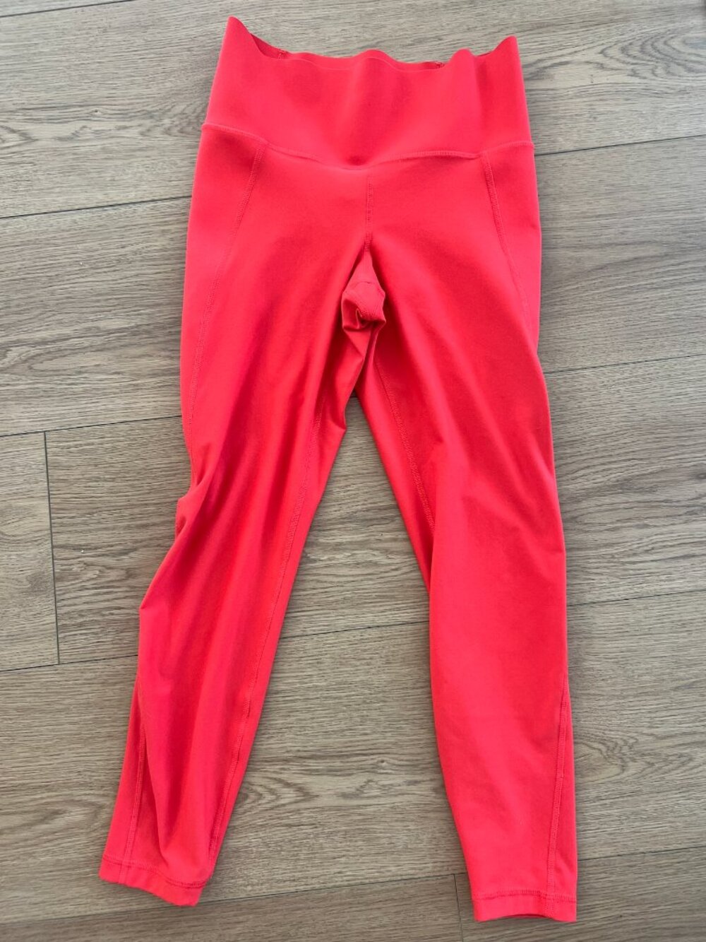 Old Navy Active Womenʼs Size S Red Coral Elevate Legging with Built-in Sculpt